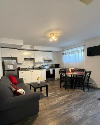 Charmant appartement au sous-sol