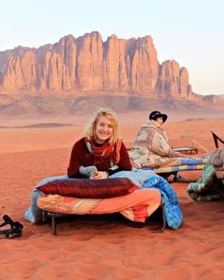 Wadi rum under stars