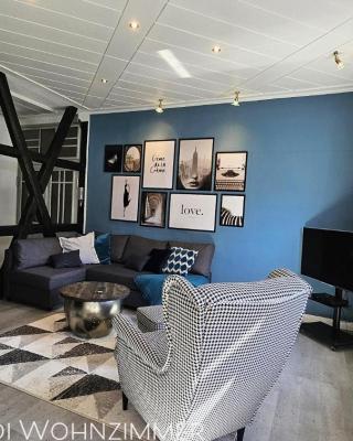 Apartments am Saalebogen mit Gartenterrasse, Grillkamin und freie Parkplätze