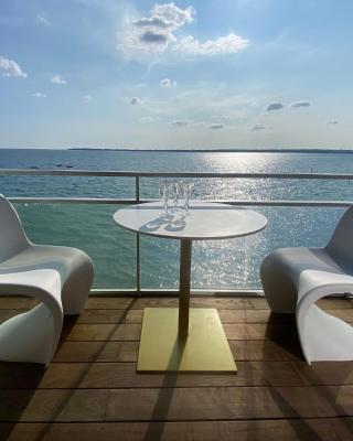 Le Souffle Marin CONCARNEAU - VUE MER panoramique direct sur la plage des Sables Blancs FIBRE Parking PRIVÉ Secure PANORAMIC SEE VIEW direct ON BEACH