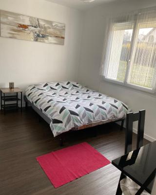 Superbe Chambre ParentaleDouche Privée et WC Privés, Wifi, Cuisine Intégrée