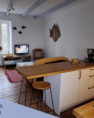 Le Gîte de l'Amer - T2 - Duplex - Centre Bourg
