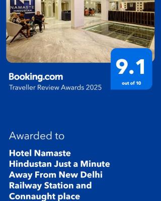 Hotel Namaste Hindustan Just a Minute Away From New Delhi Railway Station and Connaught place