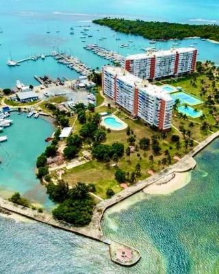 Private Island 1BR Condo with Ocean & Pool View plus WiFi and AC