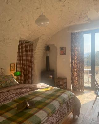 Habitación con cocina de verano jardín y entrada privada