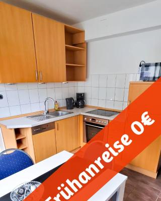 Monteurhaus in Hemer - Gemeinschaftsnutzung Küche und Bad