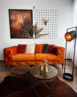 Orange byt s parkovacím místem v centru města