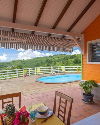 Bungalow avec piscine au cœur de la Campagne Oge