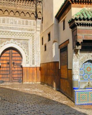 Riad Fes Safir - Rooftop Terrace with Medina Views