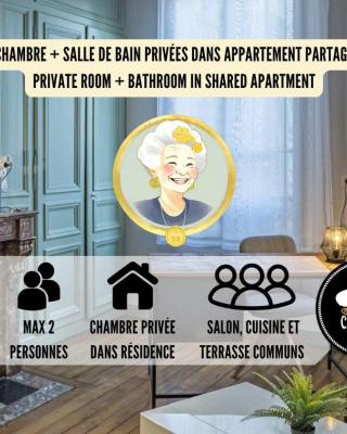 Chez Suzanne 0 - Chambre Privée dans Maison de Ville - Confort - Hypercentre