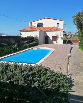 Villa Skouteli Private pool & 400m from the sea