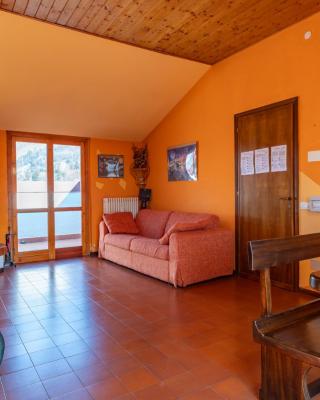 Spacious mountain view attic apartment