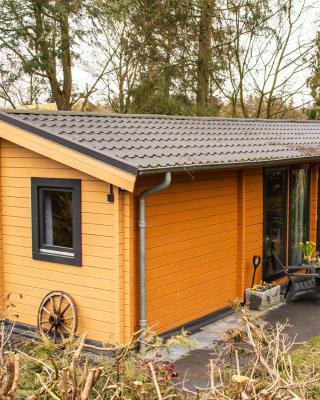 Charmant, gezellig en knus 5p chalet op Veluwe naast Sauna Drome