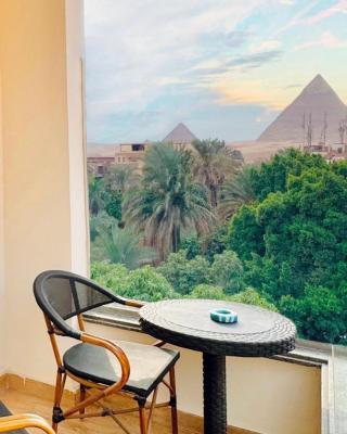 Lodge pyramids view