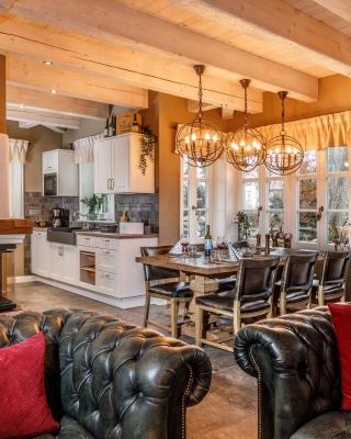 Ferienhaus Ilsenburg, luxuriöse Landhäuser mit Sauna und Kamin, mitten im Harz