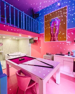 Funky House SPA - Jacuzzi - Salle de cinéma & Netflix - Billard - Nintendo switch & jeux