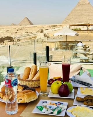 Inside Pyramids Hotel