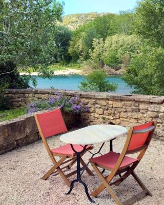 Baignade devant la maison !