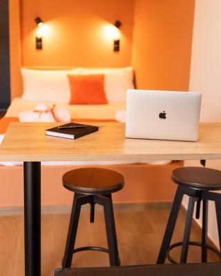 Orange Luxury apartment in agrinio