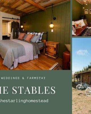 Starling Homesteads boutique farmstay, THE STABLES