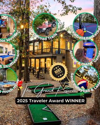 LUX,Hot Tub,ATV,Hiking,Pickleball,Firepit,Arcade
