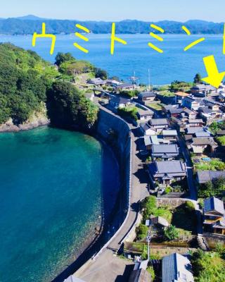 オーシャンビューで海水浴が出来てカフェも近いの貸し切り宿ウミトミント