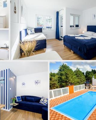 APARTAMENT 19B BLUE MARINE Poddąbie Basen Odkryty Brodziki Plac Zabaw