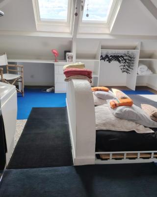 Chambre Suite Zen Baignoire sous les toits