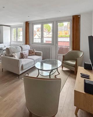 Aux portes de Lille, grand T3 avec balcon et Wi-Fi