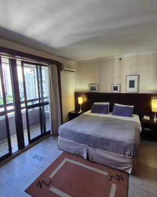 Flat no Itaim Bibi com infra de hotel