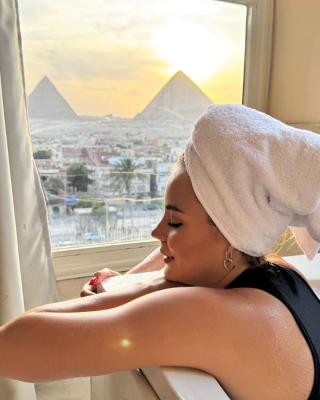 Moonlight pyramids view INN