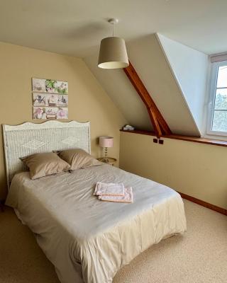 Chambre de Ninon - Le Refuge des Parachutistes - en bordure du marais