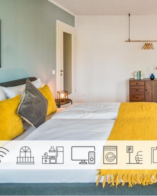 "Neptunblick"- Nähe Altstadt - Ruhig - Balkon - Parkplätze