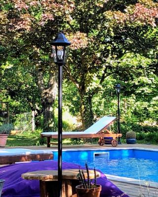 1 ou 2 chambres doubles avec piscine