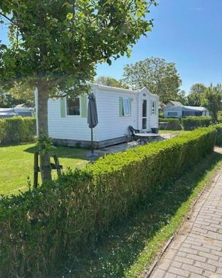 Campingplatz Scheldeoord Zeeland neben einem Sandstrand