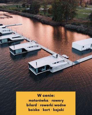 Grand HT Houseboats - domki na wodzie - sauna, jacuzzi, kominek