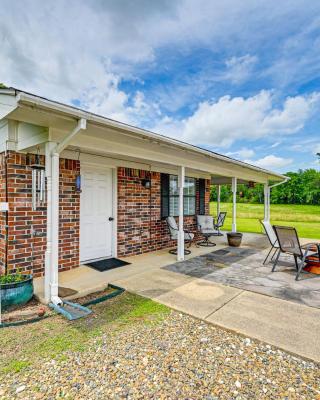 Fishing Pond and Pier Secluded Broken Bow Cottage!