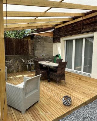 La Souste appartement avec jardin privatif