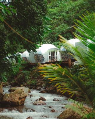 Glamping tent in Pelaga Eco Park