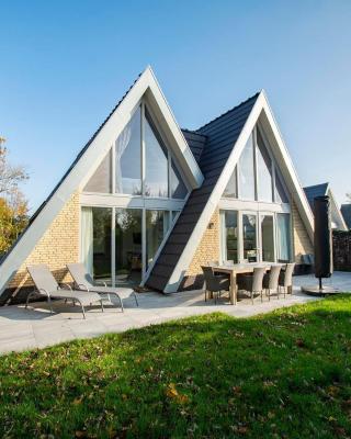 Luxury holiday home by seaside and dunes