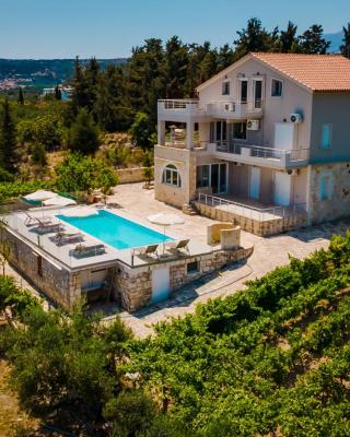 Villa Konstantinos Hilltop Vineyard Escape