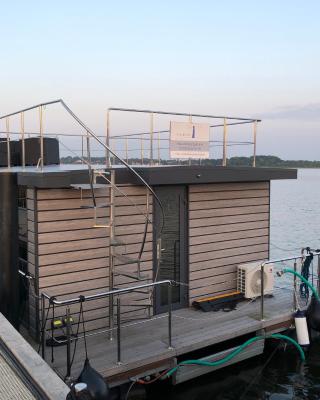 Hausboot Fjord Nordstern mit Dachterrasse in Schleswig