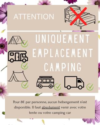 Camping sous les Poiriers