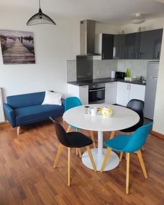 Bel appart avec parking, proche centre et plages
