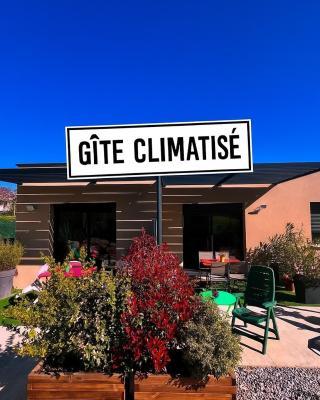 L'escapade dauphinoise, gîte 2 chambres avec terrasse et clim