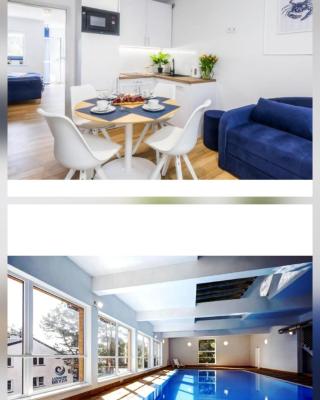 Apartament 10B Niebieskie Apartamenty Poddąbie dawniej Blue Marine z basenem krytym, odkrytym, salą zabaw, animacjami