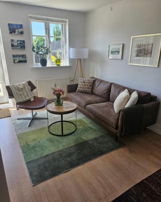 Lejlighed B med dejlig privat gårdhave på Thurø Kæledyr er IKKE gratis og skal tilføjes