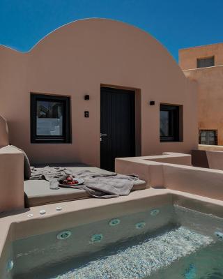 AKRI santorini with heated jacuzzi