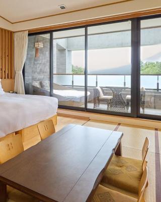 Kumonoue Fuji Hotel Deluxe room - Mt Fuji view with open-air bath