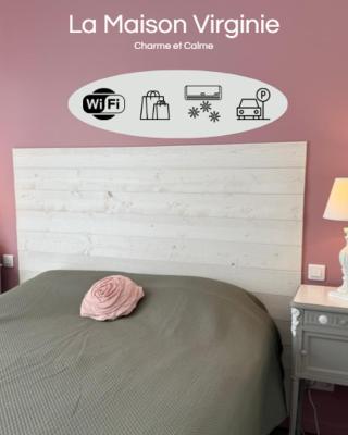 La maison Virginie appartements climatisés de 1 à 5 pers cosy hyper centre cour parking linge fibre proximité port lac canal piscine
